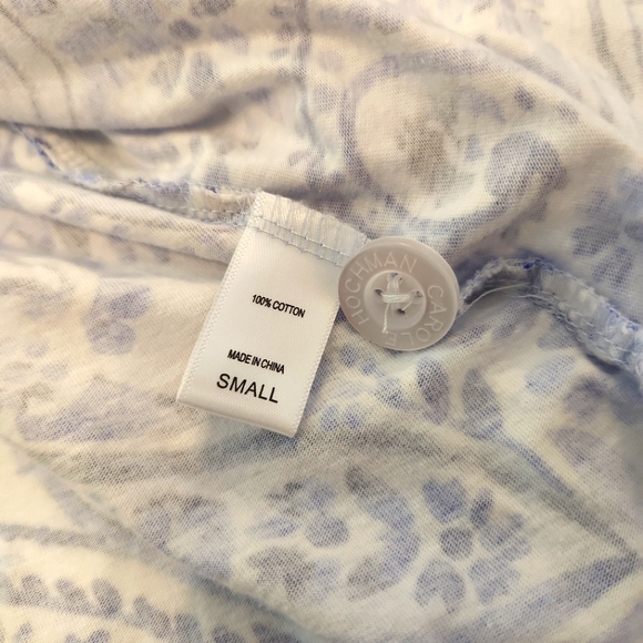 Carole Hochman Blue Floral Robe & Nightgown Set S - Picture 12 of 12